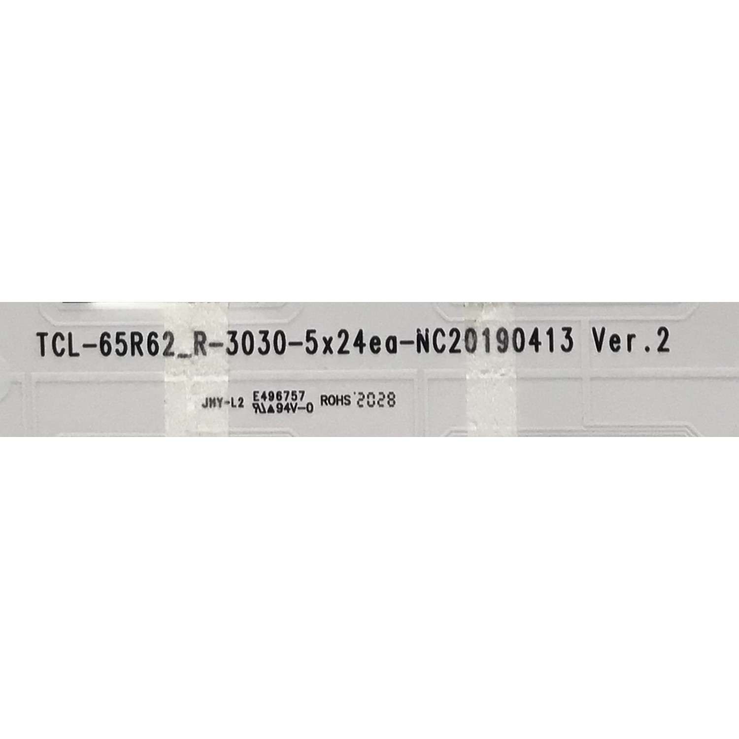 KIT DE LED'S PARA TV TCL ((INCOMPLETO SOLO 9 PIEZAS)) / NOTA IMPORTANTE:KIT CONSTA DE 10 PIEZAS EN TOTAL  - Imagen 5